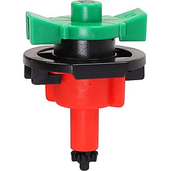 1x Mini zraszacze 360° bez mostka (typ pionowy), czerwona dysza, 80 l/h przy 2 barach DR-056 MAMUTH