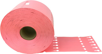 Etykiety pętlowe TT 17x160mm 4000szt 6r Różowe