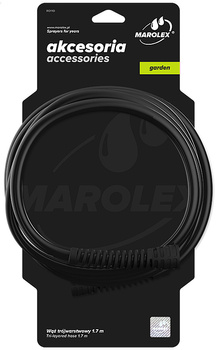 Wąż z nakrętkami 170cm Marolex
