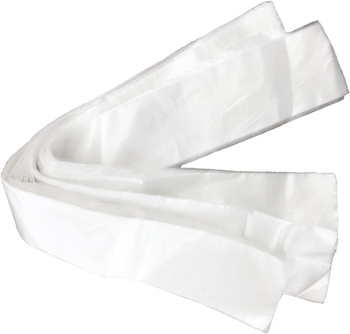 Paski do okulizacji z folii mlecznej 28x3,5cm KRÓTKIE 1kg (szeleszczące)HDPE