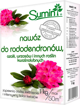 Nawóz do rododendronów 1kg Sumin