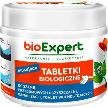 Tabletki do szamba i kanalizacji 12szt BioExpert