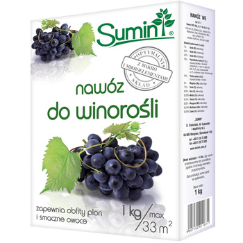 Nawóz do winorośli 1kg Sumin