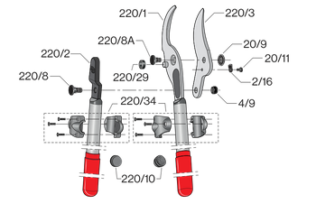 Ostrze zapasowe do 220 FELCO 220/3