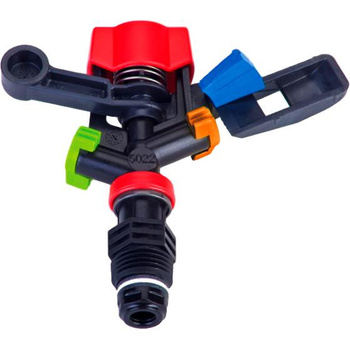 Zraszacz pełnoobrotowy plastik 5022 SD NaanDanJain 1/2" GZ 2,5mm purpurowy