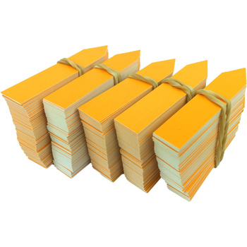 Etykiety Wtykane PVC 13x60mm Pomarańczowy 100szt