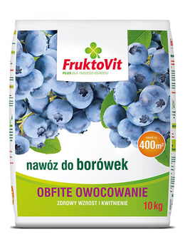 Nawóz do borówki 10kg Fruktovit