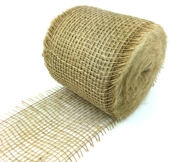 Gaza jutowa naturalna rolka 10cm 25m
