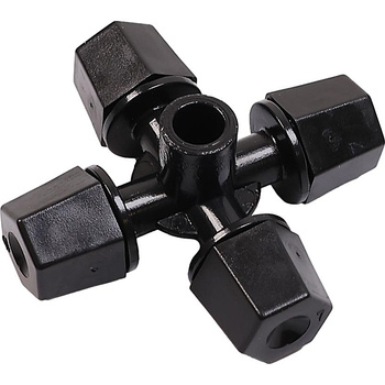 1x  4-wylotowy zamgławiacz, czarna dysza DR-057 MAMUTH