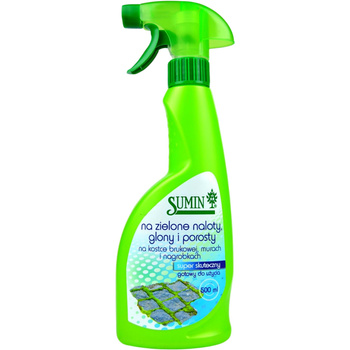 Preparat na zielone naloty, glony SPRAY 0,5L Sumin