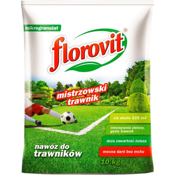 Nawóz do trawników z mchem 10kg Florovit Inco