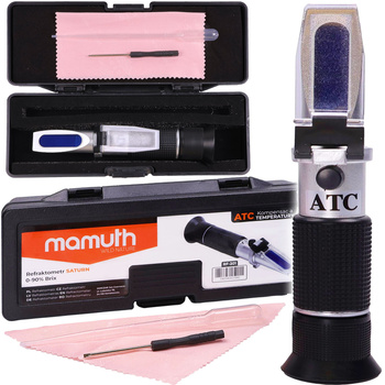 SATURN refractometru pentru zahăr 0-90% Brix RF-201 MAMUTH