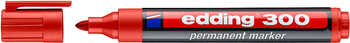 Marker Permanentny 300 1,5-3mm Czerwony EDDING