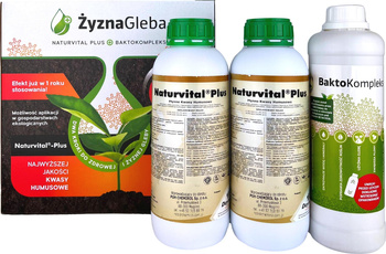 Tri-Pack Sol fertil 2X1L Naturvital Plus + 1L Bakto Complex 2Ha