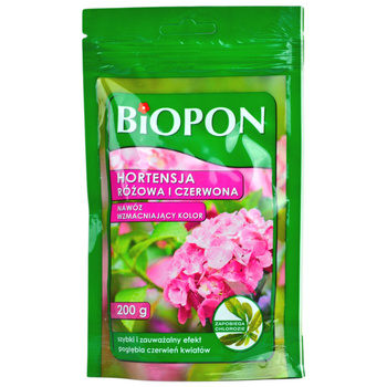 Îngrășământ pentru îmbunătățirea culorii Hydrangea 200g Biopon