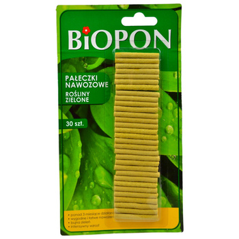Bețișoare pentru fertilizarea plantelor verzi 30 buc Biopon