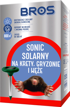 Solar Sonic pentru cârtițe și rozătoare Bros