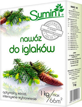 Îngrășământ pentru conifere 1kg Sumin