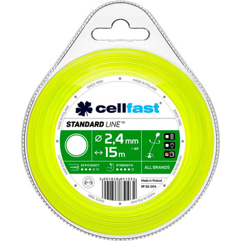 Linie de tăiere rotundă 35-004 2,4MMx15M Cellfast