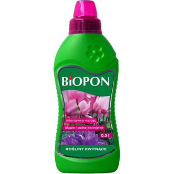 Îngrășământ pentru plante înfloritoare 0,5l Biopon